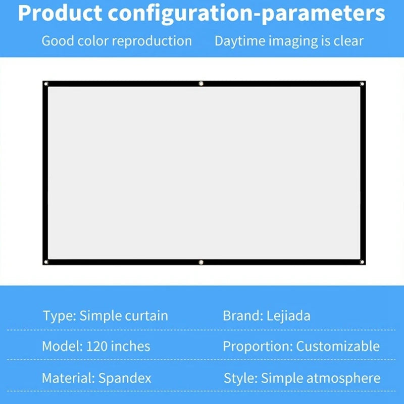 מסך הקרנה למקרן