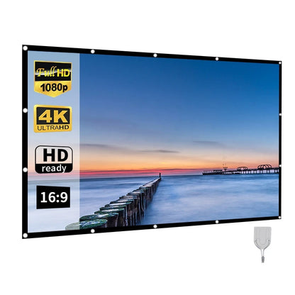 מסך הקרנה למקרן