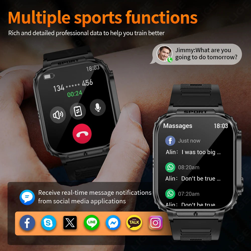 שעון חכם LIGE