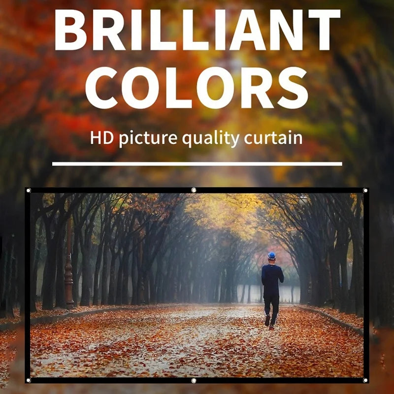 מסך הקרנה למקרן